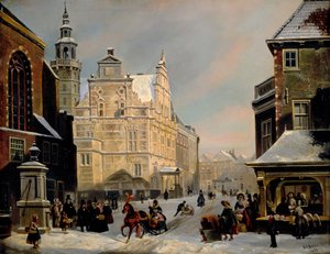 Rathaus, Den Haag, 1853