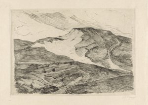 Dünenlandschaft mit Frauen, die Netze ausbreiten von Carel Nicolaas Storm van 
