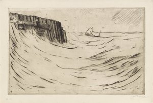 Hafenkopf in Vlissingen von Carel Nicolaas Storm van 
