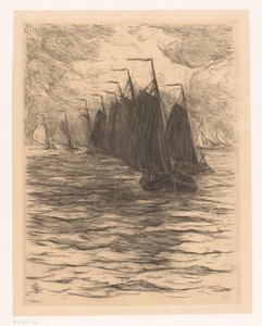 Flotte auf See