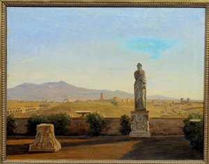 Panorama von der Villa Mattei