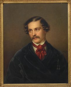 Porträt des Dramatikers und Komponisten Alexander Baumann