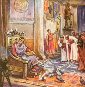 In der kaiserlichen Residenz von Ravenna von Carl Arriens