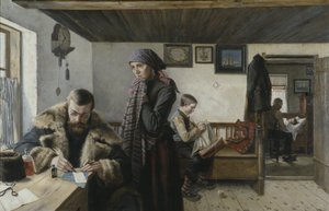 Hausbesuch des Arztes von Carl Aspelin