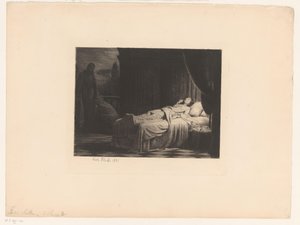 Der Tod als Dame, mit Verehrer