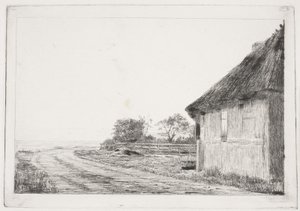 Das Haus und der Garten am Meer