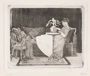 Lesende Dame