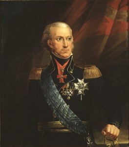 Porträt von König Karl XIII. von Schweden (1748-1818) von Carl Frederick von Breda
