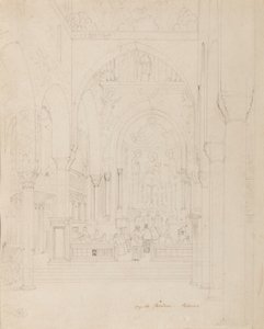 Sizilien: Cappella Palatina, Palermo, ca. 1850 von Carl Friedrich Heinrich Werner