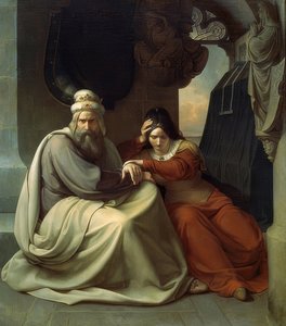 Das trauernde Königspaar