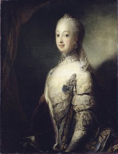 Porträt von Sophia Magdalena von Dänemark, Königin von Schweden