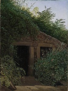 Ein überwucherter Minenschacht von Carl Gustav Carus