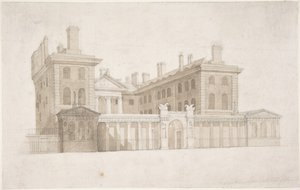 Das alte Admiralität in London von Carl Gustav Carus