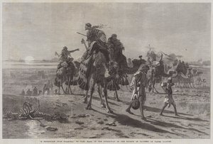 Eine Abreise aus Palmyra von Carl Haag