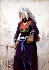 Eine Nonne in Bayern von Carl Haag