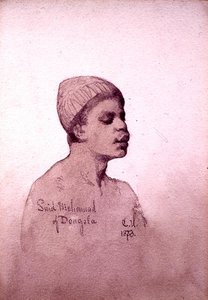 Said Mohamad von Dongola (Sudan) 1873 von Carl Haag