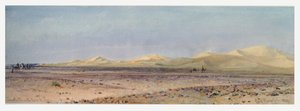 Sandhügel auf dem Weg nach Suez, 1859