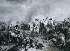 Erzherzog Karl von Österreich in der Schlacht bei Aspern von Carl Heinrich Rahl