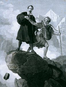 Manfred und der Gemsenjäger