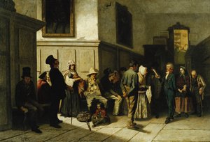 Auf der Polizeistation, 1857