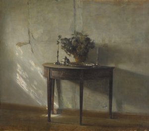 Ein sonnenbeschienener Innenraum