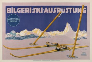 Bilgeri Skiausrüstung, ca. 1910