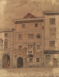 Mozarts Sterbehaus in der Rauhensteingasse in Wien