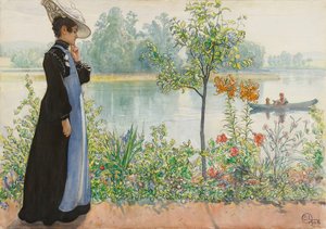 Karin am Ufer
