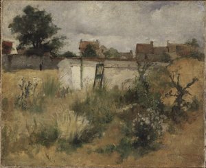 Landschaftsstudie aus Barbizon von Carl Larsson