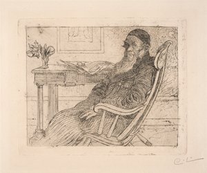 Mein Vater Olof Larsson (1903) von Carl Larsson