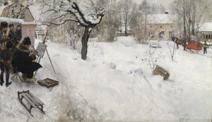 Freiluftmaler von Carl Larsson