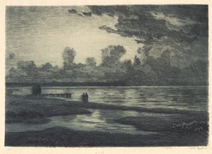 Sommernacht am Strand von Hornbæk