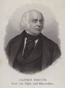 James Bruce, 8. Earl of Elgin, britischer Kolonialgouverneur und Diplomat (Stich)