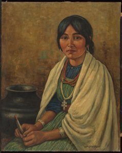 Taos-Frau