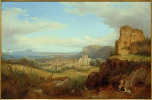 Blick auf Terracina