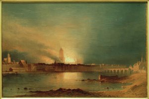 Frankfurt a. M., Dom nach Brand 1867