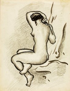 Weiblicher Akt von Carl Newman
