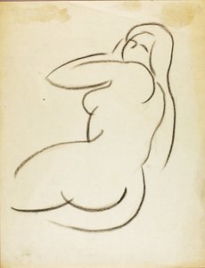 Nackte Frau von Carl Newman