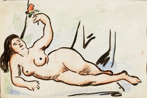 Liegender Akt