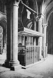 Grab des Schwarzen Prinzen, Kathedrale von Canterbury, 1903 von Carl Norman