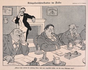 Kriegsberichterstatter im Felde von Carl Olof Petersen