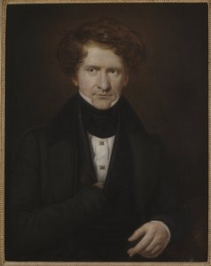 Porträt des Komponisten Adolf Fredrik Lindblad (1801-1878)