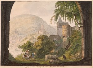 Die vier Burgen von Neckarsteinach