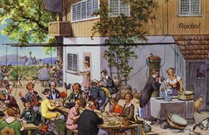 Komische Darstellungen des frühen Radios von Carl Robert Arthur Thiele