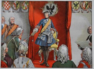 Huldigung der schlesischen Stände, 17. November 1741 von Carl Röchling
