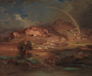 Der Friedhof bei Pronoia in der Nähe von Nauplia, ca. 1841-47
