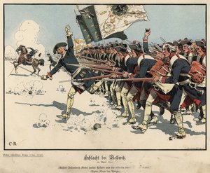 Schlacht bei Mollwitz von Carl Röchling
