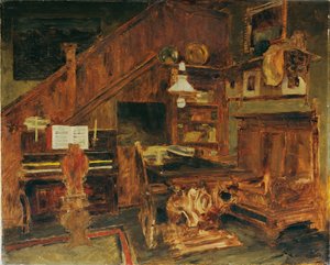 Atelier des Künstlers in Venedig