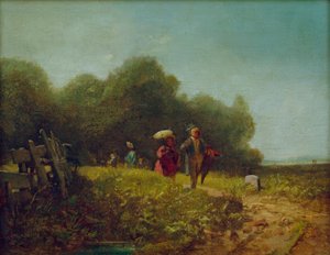 Sonntagsspaziergang von Carl Spitzweg