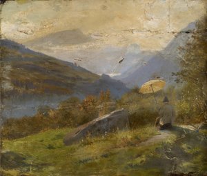 Der Maler, ca. 1860